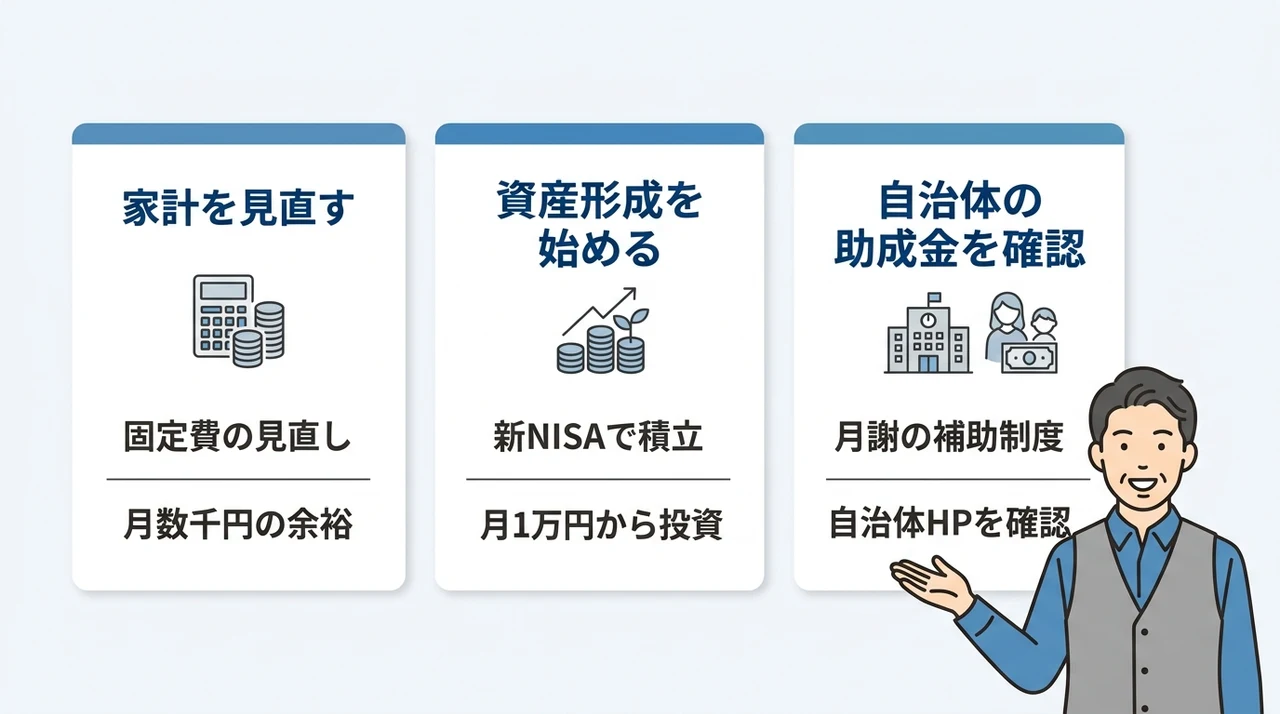 教育費を捻出するためのヒント