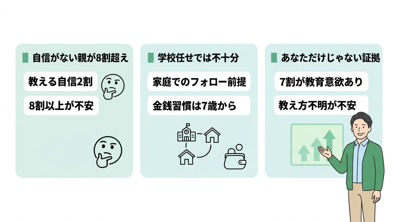 親自身のマネーリテラシー現状と課題