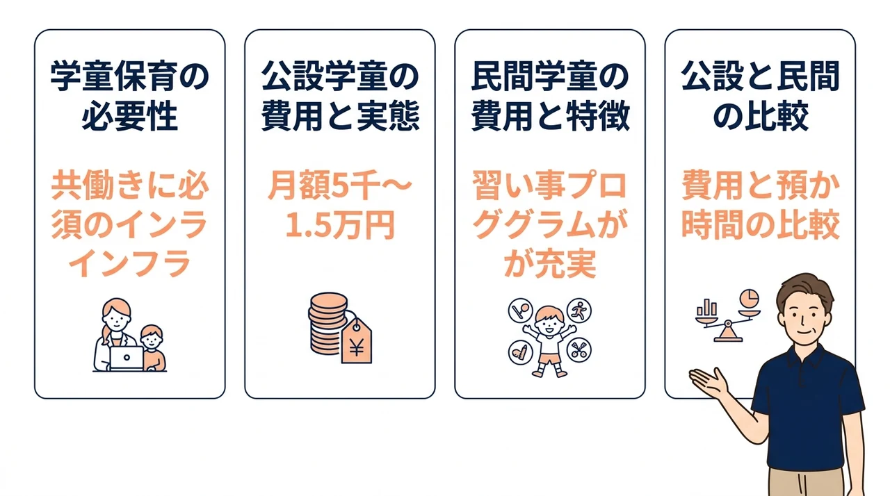 入学後に発生する「小1の壁」と費用