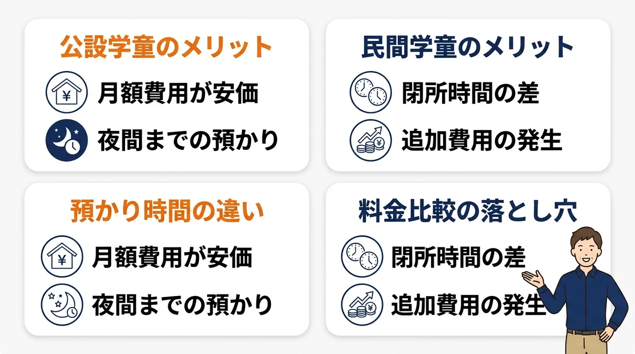 共働き家庭が知るべき学童保育の選び方